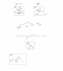 Controls Governor Spring Thermostat Diagram and Parts List for 122Q02-0135-B1  Briggs and Stratton Engine